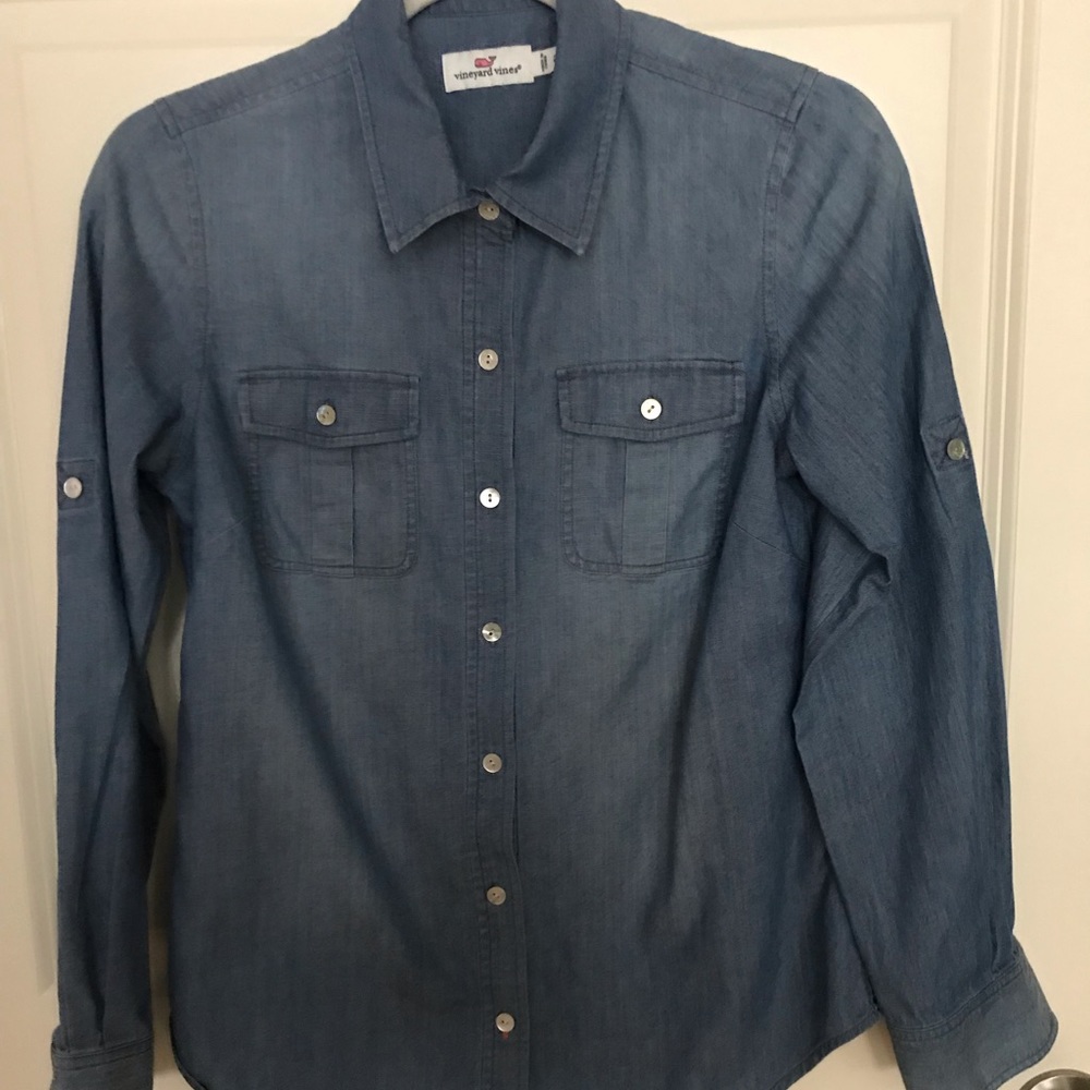 Button Down Denim Shirt